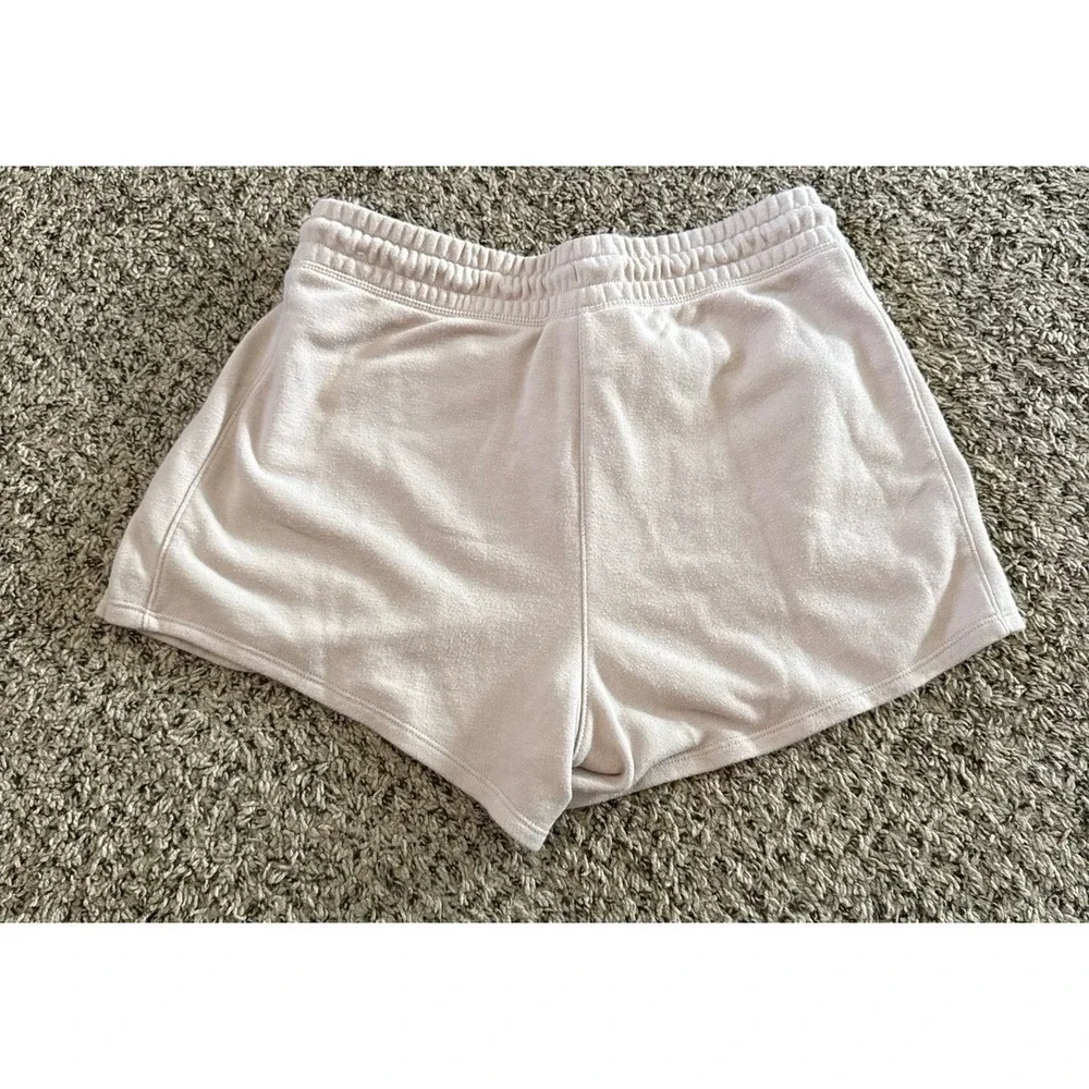 Reebok Women's Tan Y2K Sweat‎ Shorts Size Medium